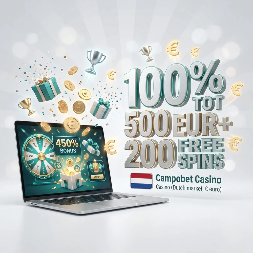 100% TOT 500 EUR+ 200 FREE SPINS